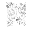 Kenmore Elite 11097087602 bulkhead parts diagram