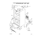 Kenmore Elite 59677596800 cabinet parts diagram