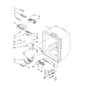 Kenmore Elite 59677609800 refrigerator liner parts diagram