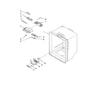 Kenmore Elite 59678573800 refrigerator liner parts diagram
