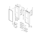 Kenmore Elite 59678589800 refrigerator door parts diagram