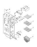 Freezer liner parts