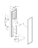 Freezer door parts