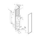 Kenmore 10658723800 freezer door parts diagram
