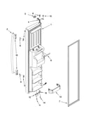 Freezer door parts