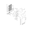 Kenmore 10658989800 air flow parts diagram