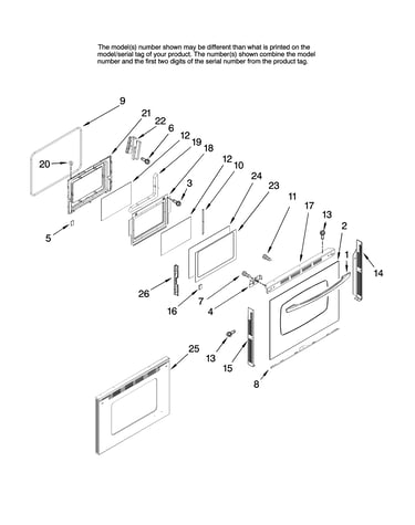 Lower door parts
