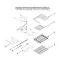 Rack and element parts, optional parts (not included)