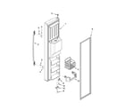 Kenmore Elite 10657449703 freezer door parts diagram