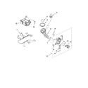 Kenmore 11047571603 pump and motor parts diagram