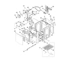 Kenmore Elite 11067042600 cabinet parts diagram