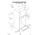 Kenmore 10667383800 cabinet parts diagram