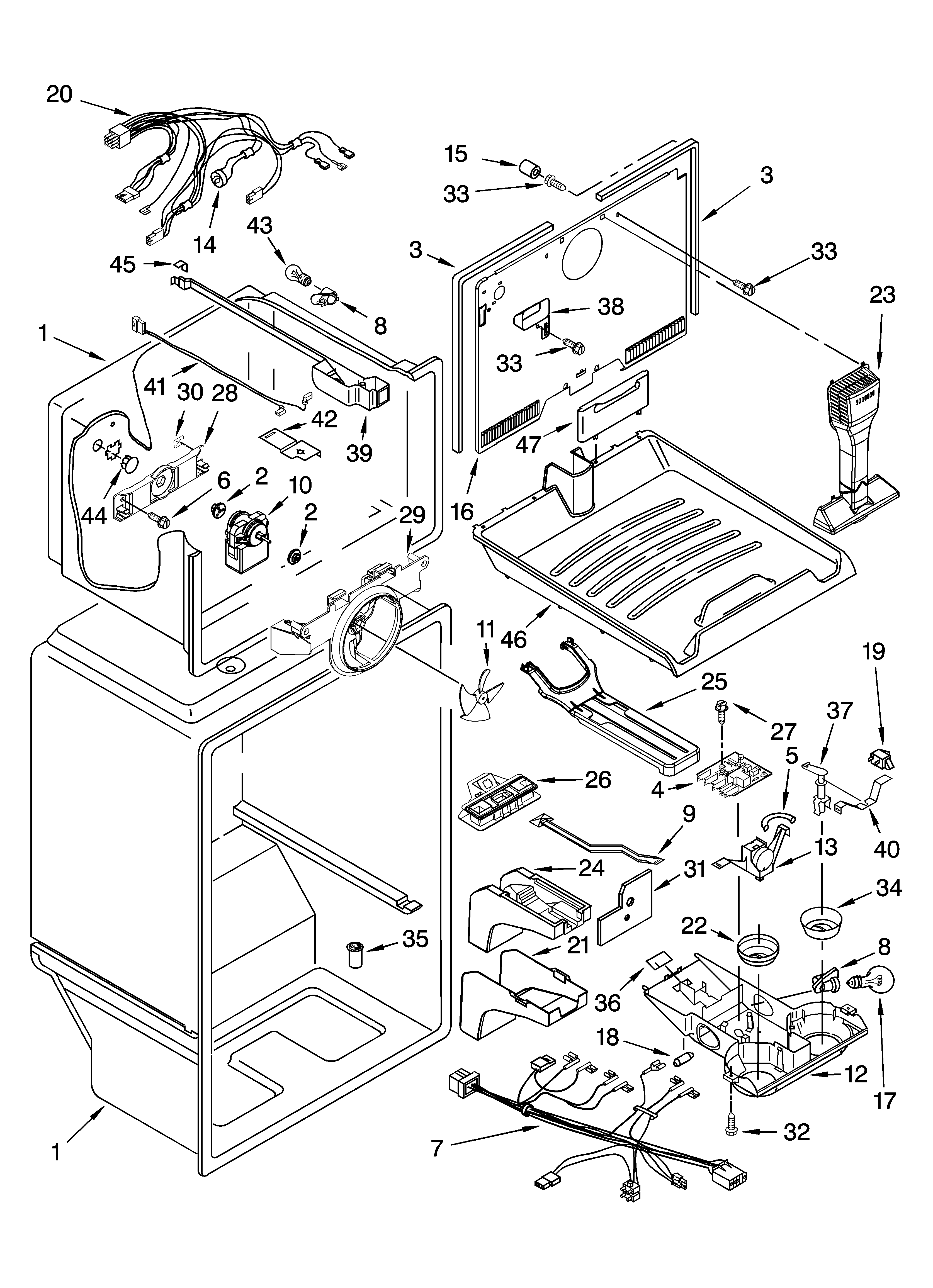 Liner parts