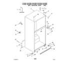 Kenmore 10667972800 cabinet parts diagram
