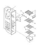 Freezer liner parts
