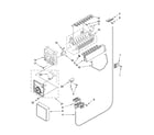 Kenmore 10659522800 icemaker parts, optional parts (not included) diagram