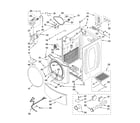 Kenmore Elite 11087727701 cabinet parts diagram
