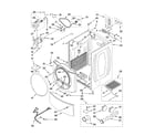 Kenmore Elite 11087728701 cabinet parts diagram