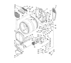 Kenmore Elite 11096747701 bulkhead parts diagram
