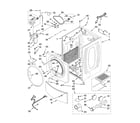 Kenmore Elite 11097737701 cabinet parts diagram