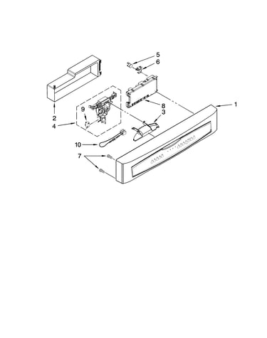 Control panel parts