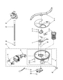 Pump, washarm and motor parts