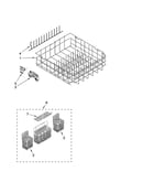 Lower rack parts, optional parts (not included)
