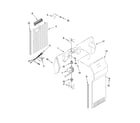 Kenmore 10641263800 air flow parts diagram