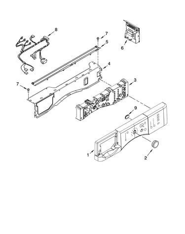 Control panel parts