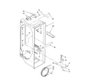 Kenmore 10657074602 refrigerator liner parts diagram