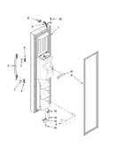 Freezer door parts