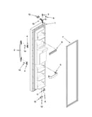 Freezer door parts