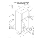 Kenmore 10678224801 cabinet parts diagram