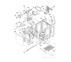 Kenmore Elite 110C67032601 cabinet parts diagram