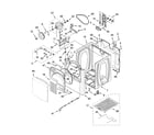 Kenmore Elite 11068062800 cabinet parts diagram