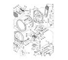 Kenmore Elite 11068062800 bulkhead parts, optional parts (not included) diagram