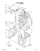 Top and cabinet parts