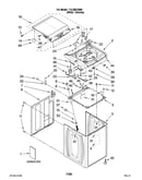 Top and cabinet parts