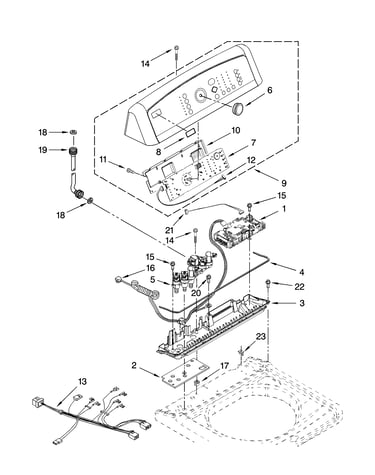 Control panel parts