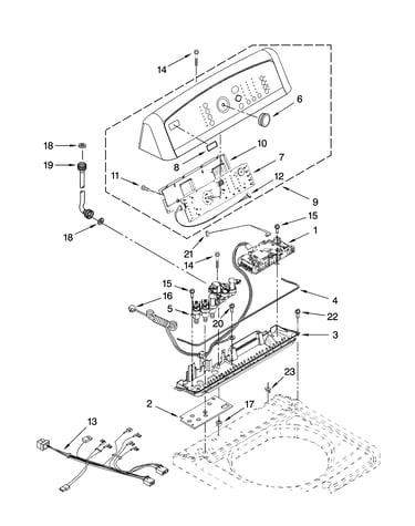 Control panel parts
