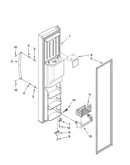 Freezer door parts