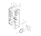 Kenmore 10659439800 refrigerator liner parts diagram