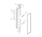 Kenmore 10659432800 freezer door parts diagram