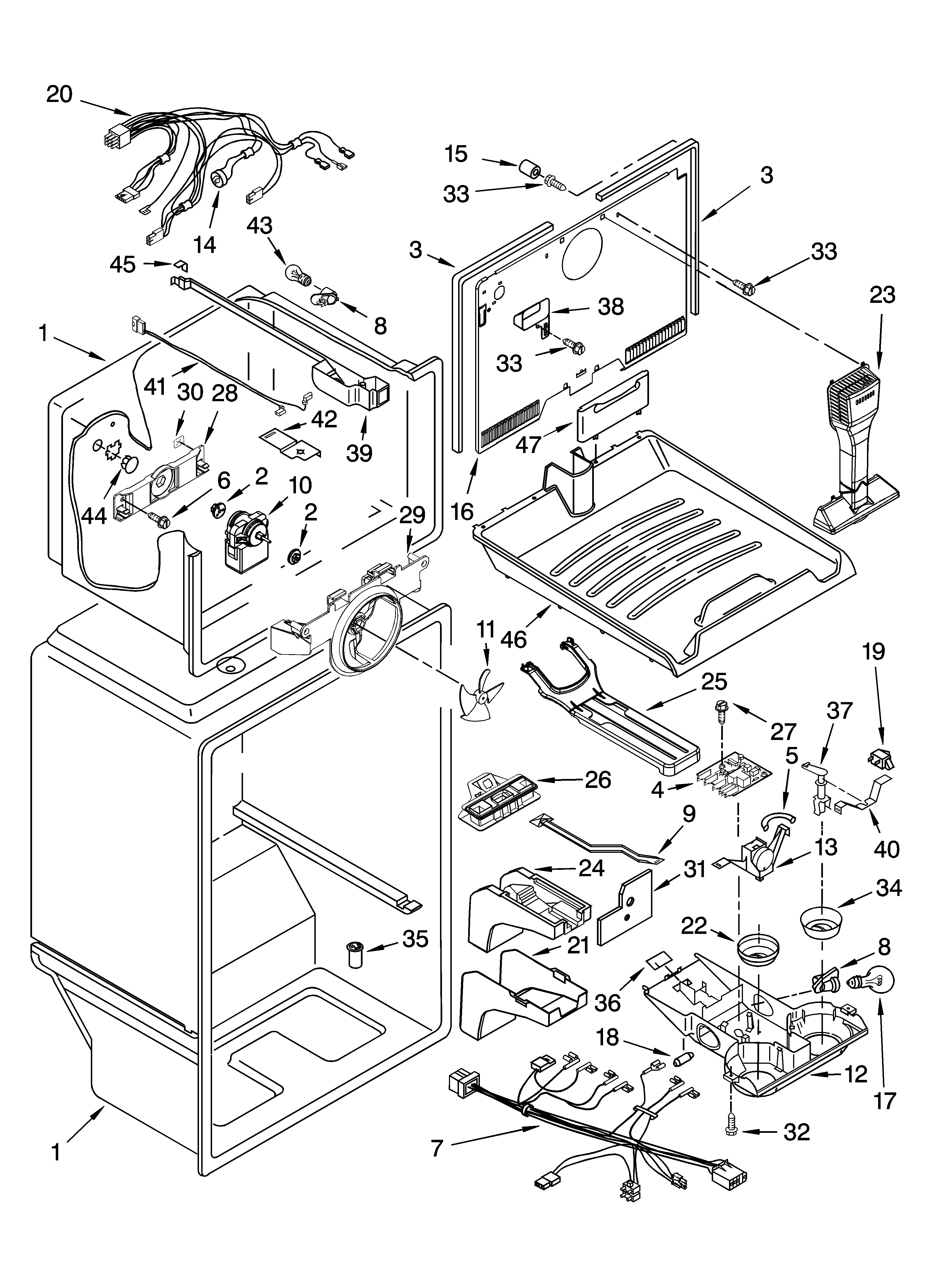 Liner parts