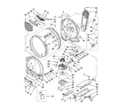 Kenmore Elite 11068087701 bulkhead parts, optional parts (not included) diagram