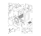 Kenmore Elite 11087761800 cabinet parts diagram