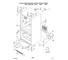 Kenmore Elite 59678579801 cabinet parts diagram