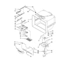 Kenmore Elite 59678576801 freezer liner parts diagram