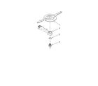 Kenmore 66513899K800 lower washarm parts, optional parts (not included) diagram