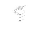 Kenmore 66513892K800 lower washarm parts, optional parts (not included) diagram